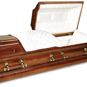 The President Mahogany Casket